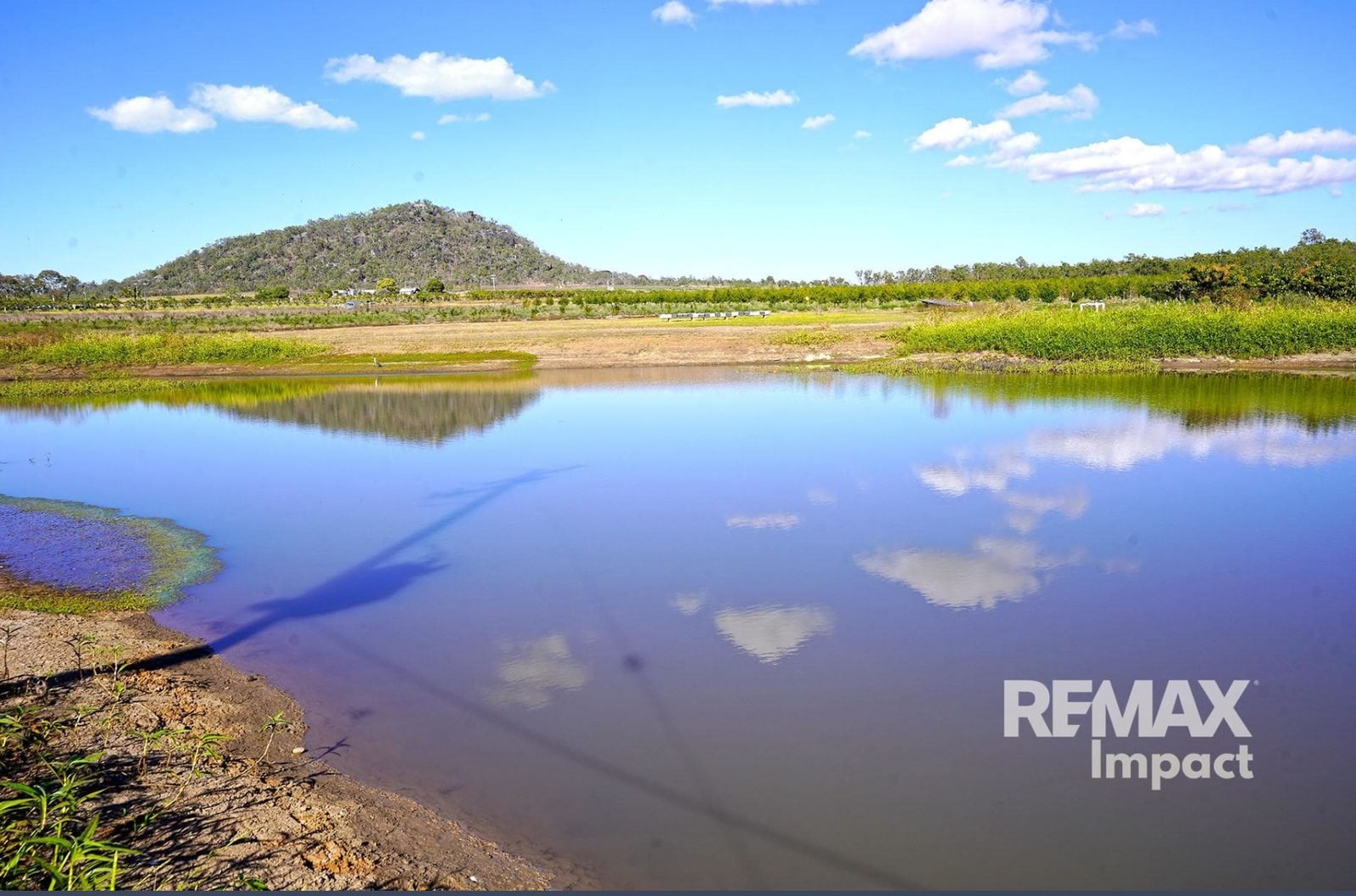 Farm dam water storage